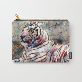 vibrant tiger Carry-All Pouch