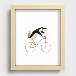 Reason SIX for using bike: Recessed Framed Print