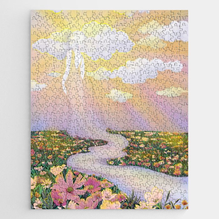 Dawn Spirit of River and Sky Jigsaw Puzzle