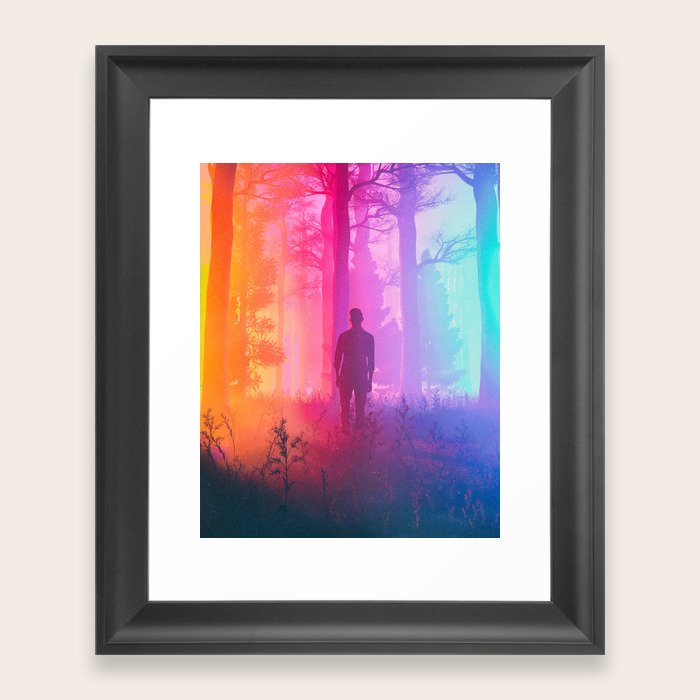 REBALANCE SELF (everyday 06.06.18) Framed Art Print by beeple | Society6