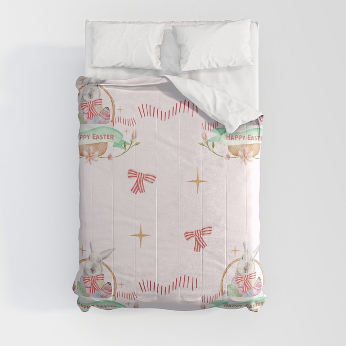 Happy Easter Bunny Collection Comforter