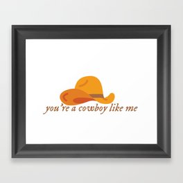 cowboy Framed Art Print