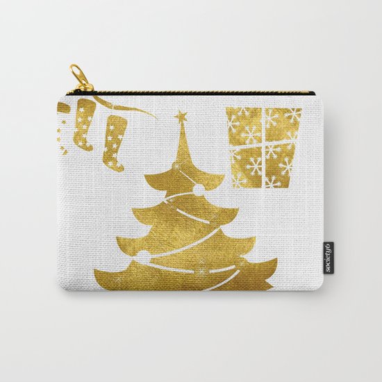 Gold Christmas 03 Carry-All Pouch