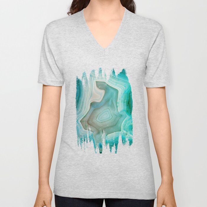THE BEAUTY OF MINERALS 2 V Neck T Shirt