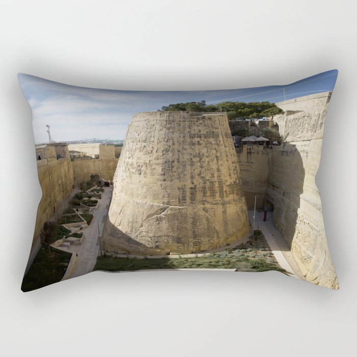 Valletta, Malta Rectangular Pillow
