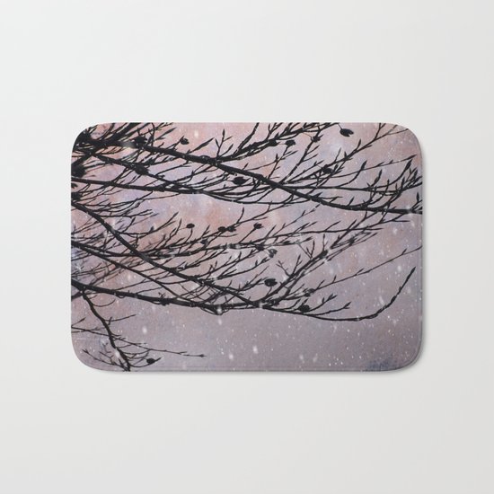 Dusky Winter Days Bath Mat