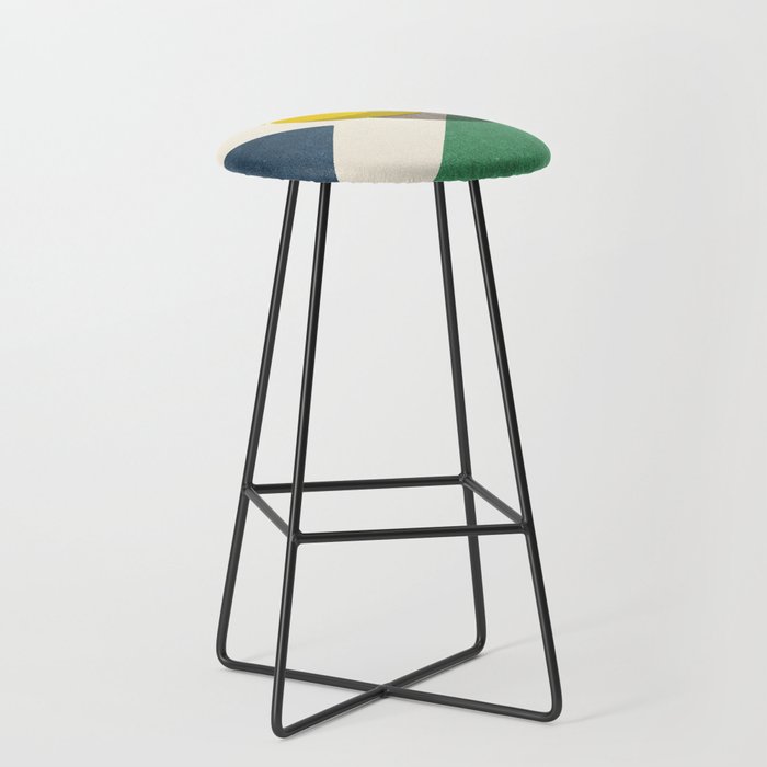 BALLS Tennis Hard Court Bar Stool by DANIEL COULMANN Society6