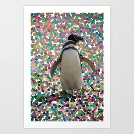pinguino Art Print