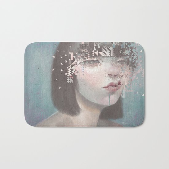 Glitch 02 Bath Mat