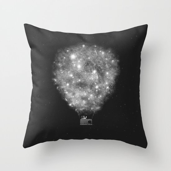 Supernova Sky Ride Throw Pillow