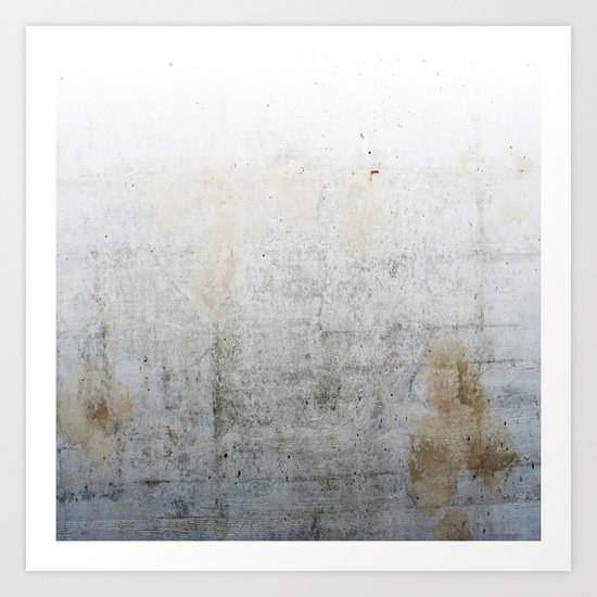Concrete Style Texture Art Print
