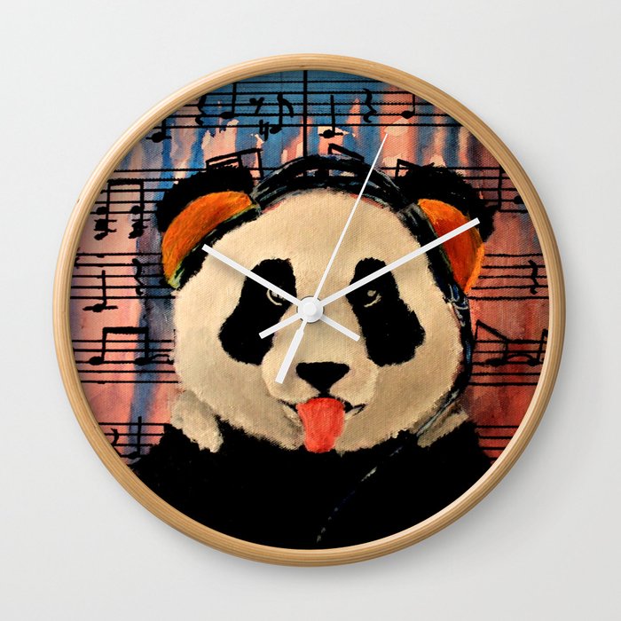 2 A.M. Sunshine Panda Wall Clock