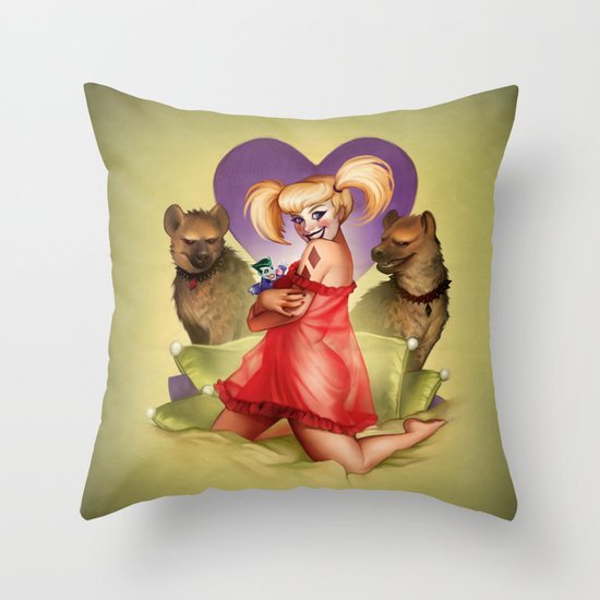 Don'tcha Wanna Rev Up Your Harley? Throw Pillow