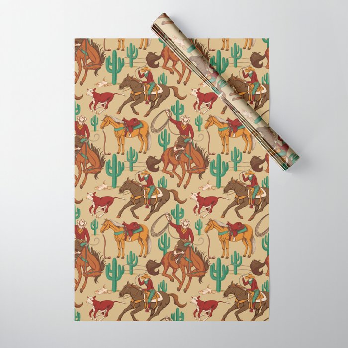 Home on the Range Wrapping Paper