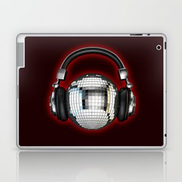 Headphone disco ball Laptop Skin
