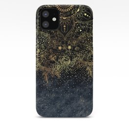Floral pattern with bright snail iPhone 11 case Floral pattern with bright snail iPhone 11 case