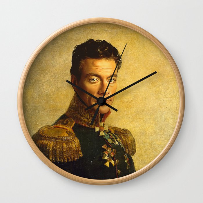 Jean Claude Van Damme - replaceface Wall Clock