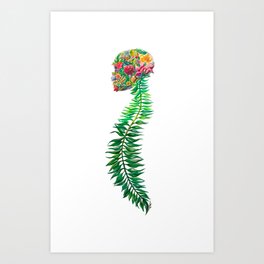 Natural Bones Art Print