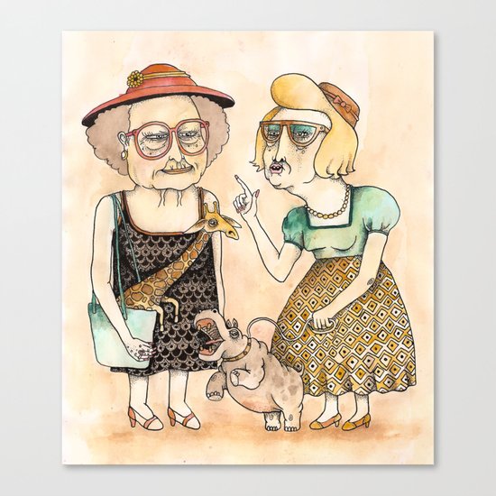 Ladies Canvas Print