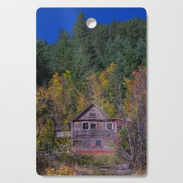 Little Autumn Cottage Cutting Board