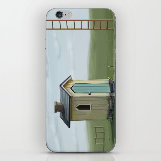 sky ladder iPhone & iPod Skin