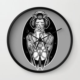 Geisha Wall Clock