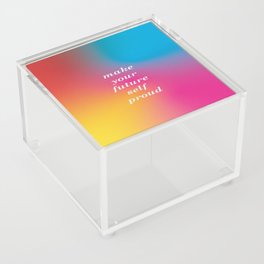Make Your Future Self Proud Aura Design!  Acrylic Box