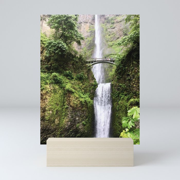 Multnomah Falls 2017 Mini Art Print