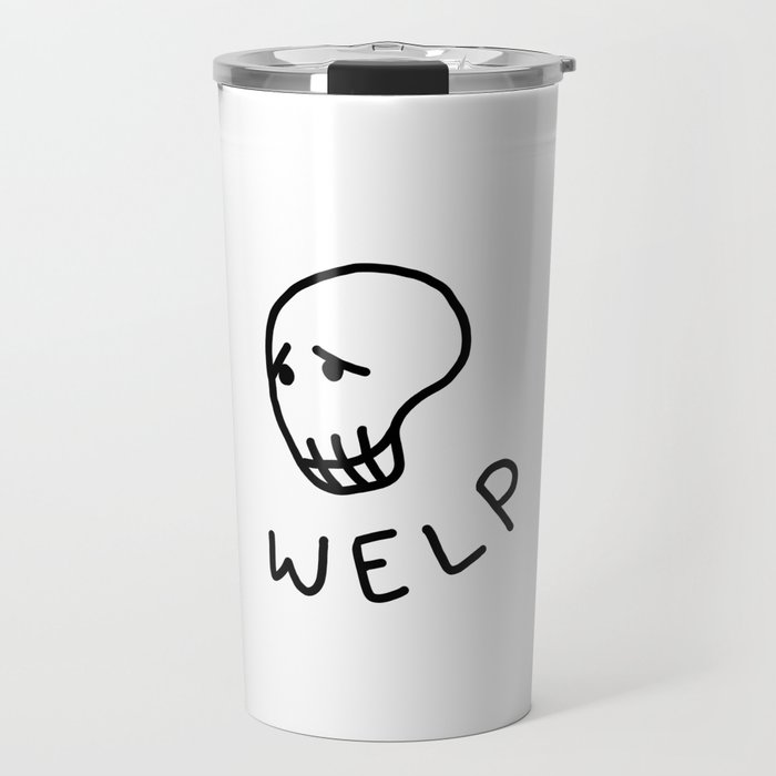 Welp Skull Travel Mug