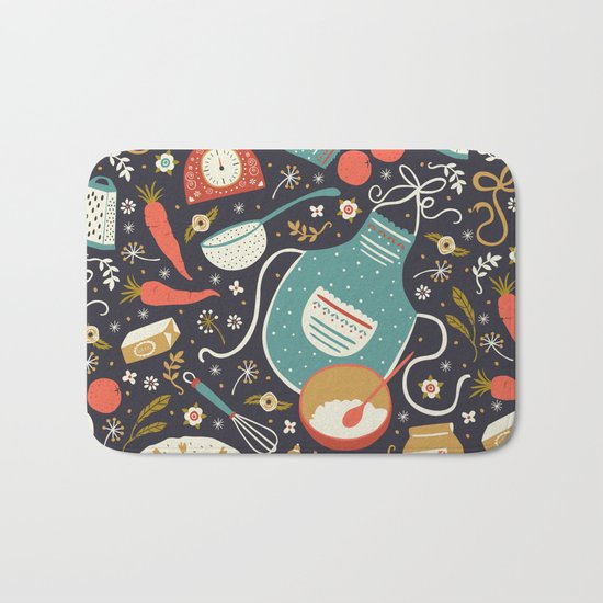 Carrot Cake Bath Mat
