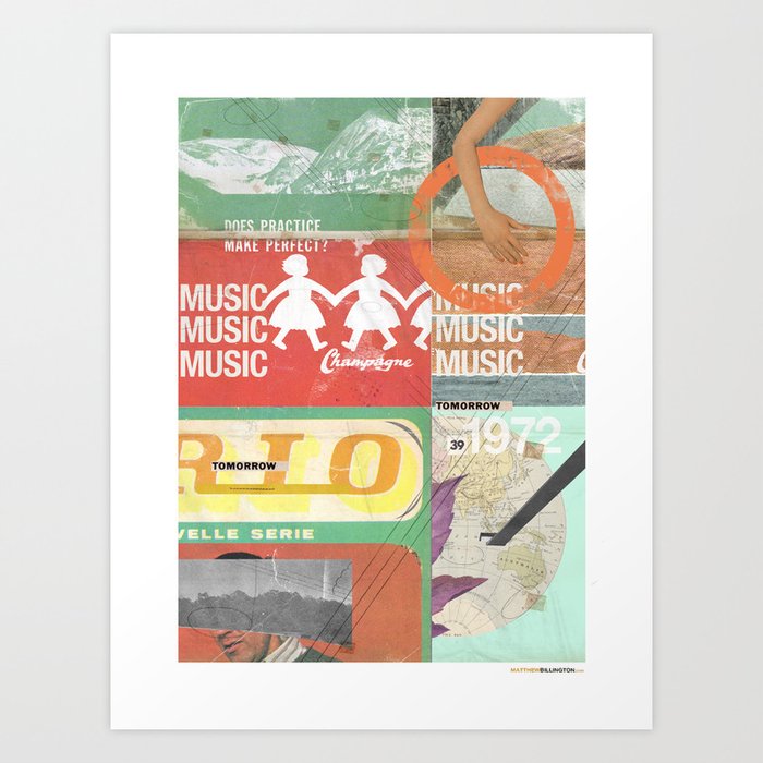 Music, Music, Music Art Print