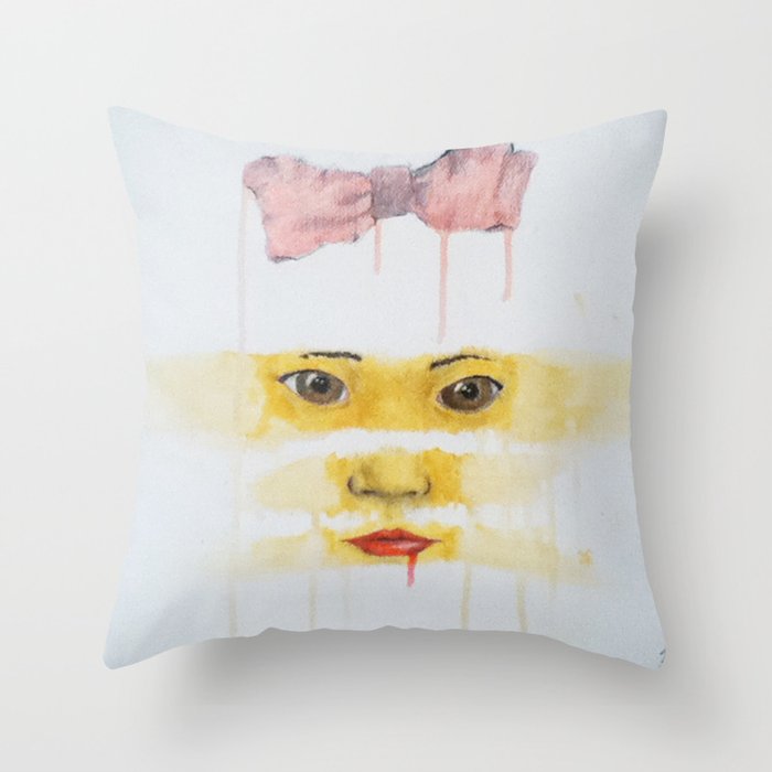 always looking, always learning Throw Pillow