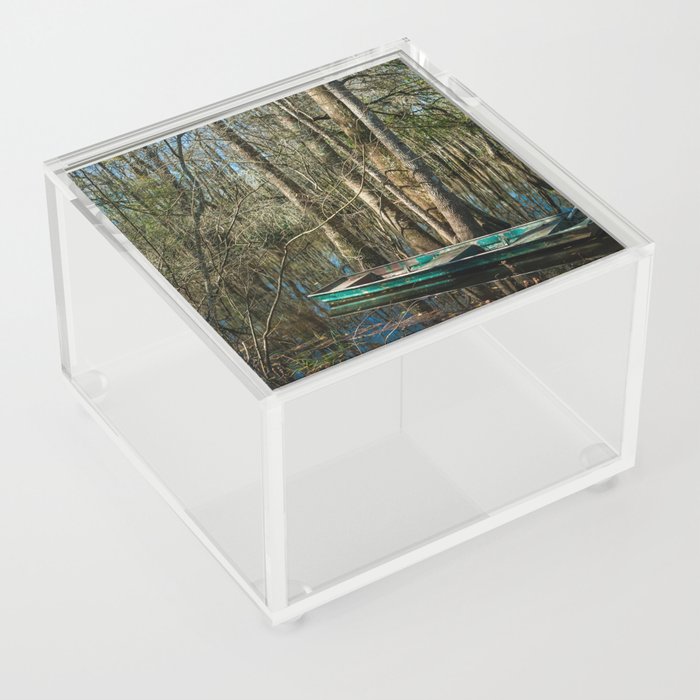 Bayou Boat in Georgia Acrylic Box