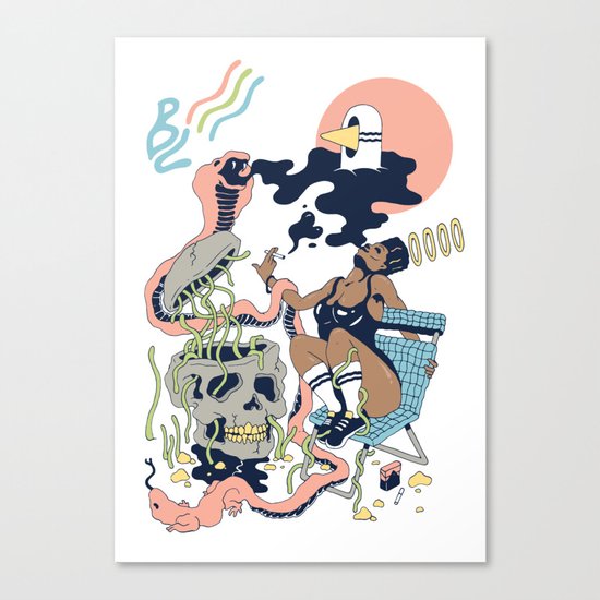 Pure Heat Canvas Print