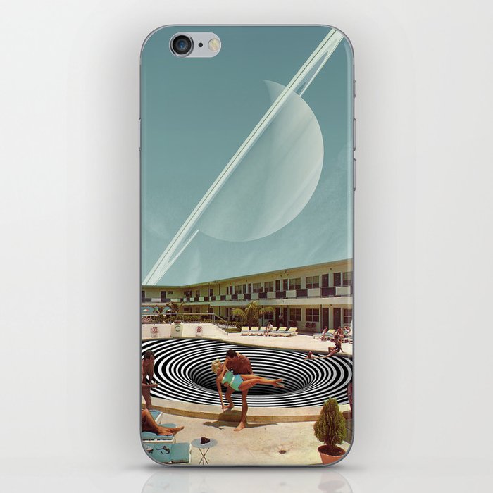 Shall we throw her into the vortex? iPhone Skin