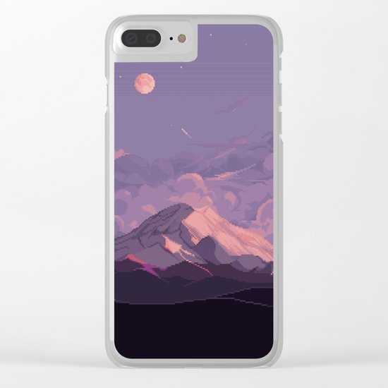 Mt Rainier Clear iPhone Case