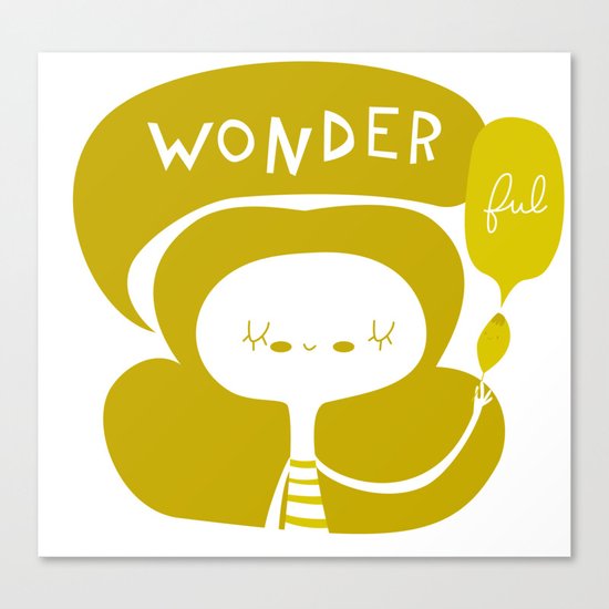 Wonder-ful Canvas Print