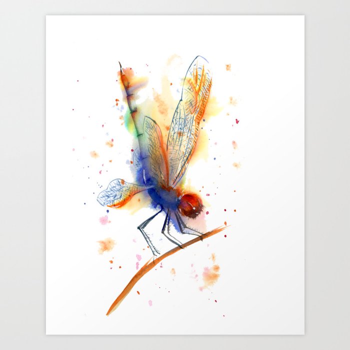 Dragonfly Art Print