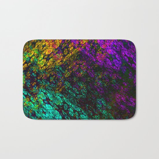 clouds everywhere color Bath Mat