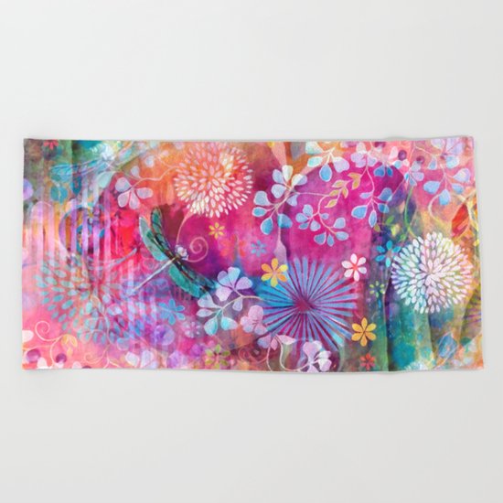 Hidden Heart Beach Towel