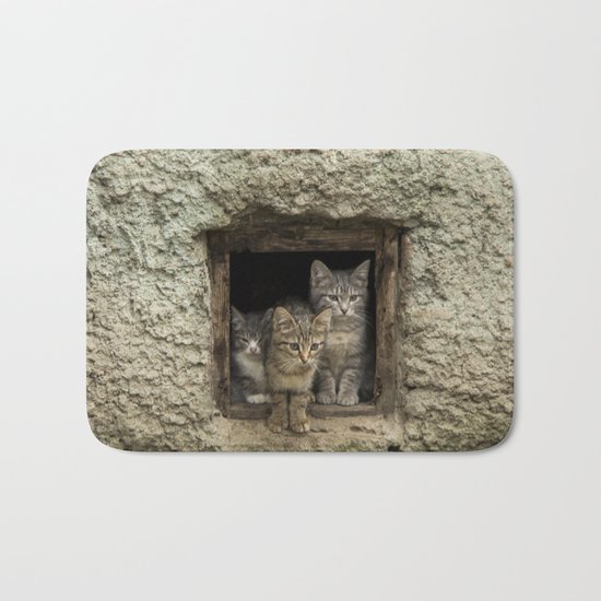 It's warm together! Bath Mat