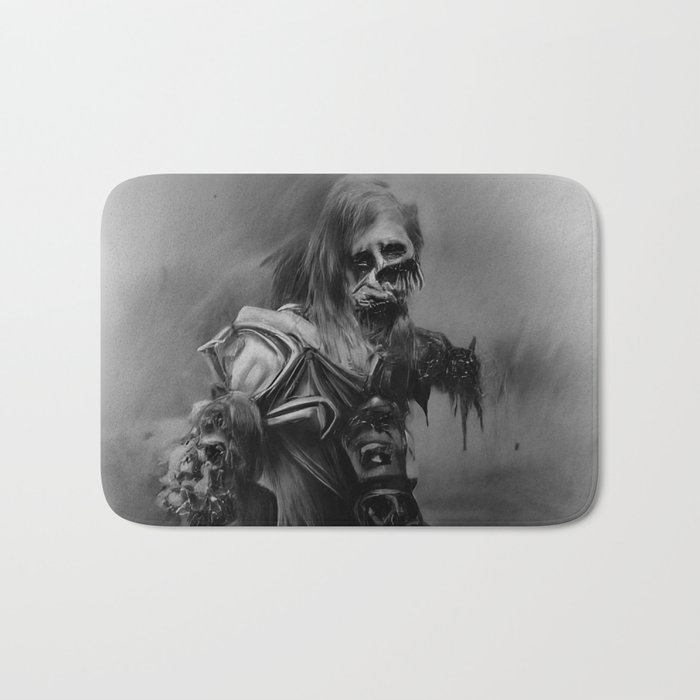 Zombie Deathknight Bath Mat