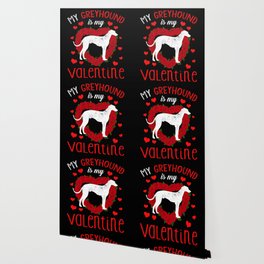 Dog Animal Hearts Day Greyhound My Valentines Day Wallpaper