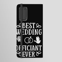 Wedding Officiant Marriage Minister Funny Pastor Android Wallet Case