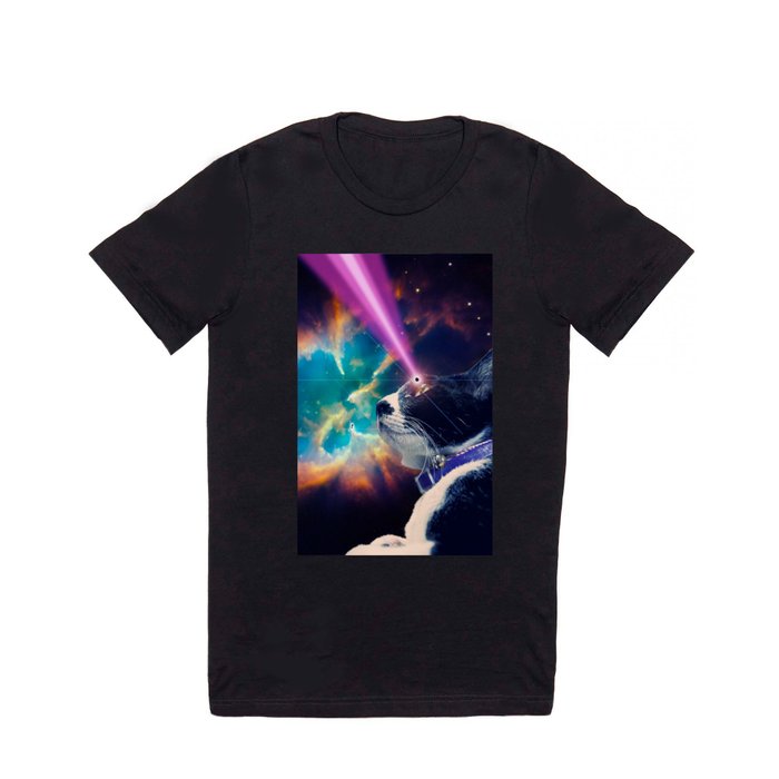 Neko San in Space T Shirt