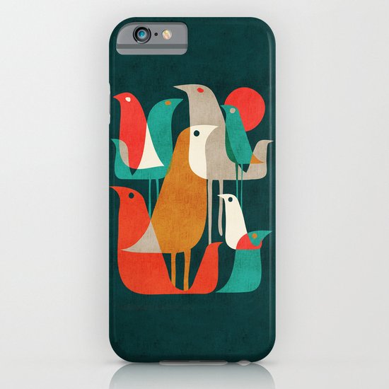 Flock of Birds iPhone & iPod Case