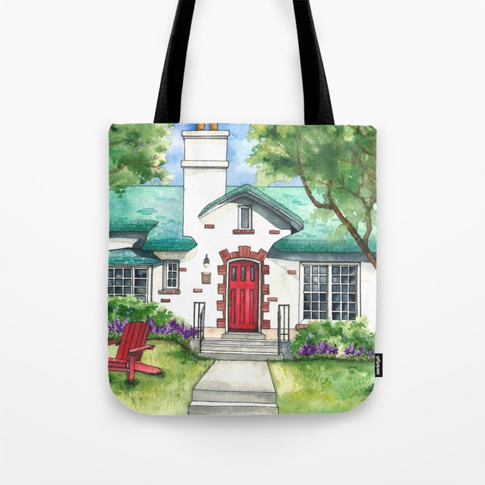 The Enchanted Cottage Tote Bag