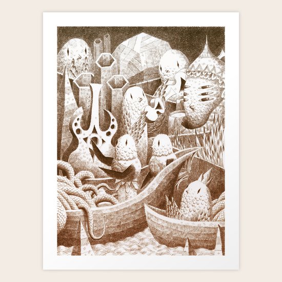 The Bay Art Print