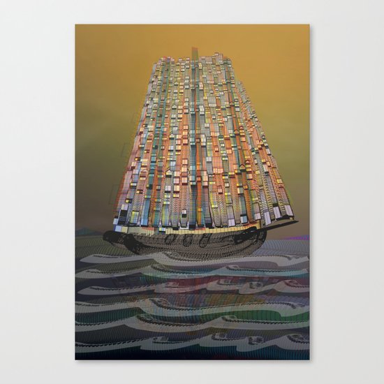 Atlante 14•5•16 Canvas Print