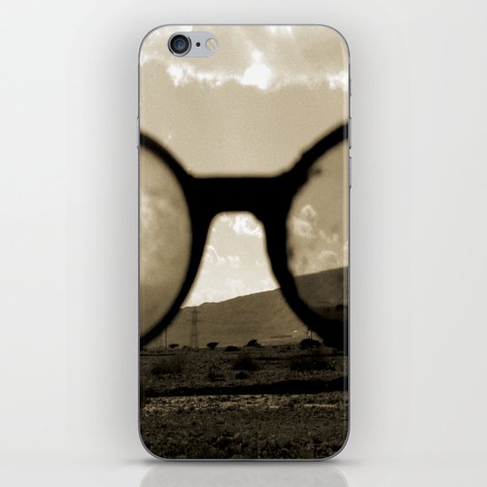 Glasses on the Horizon iPhone & iPod Skin